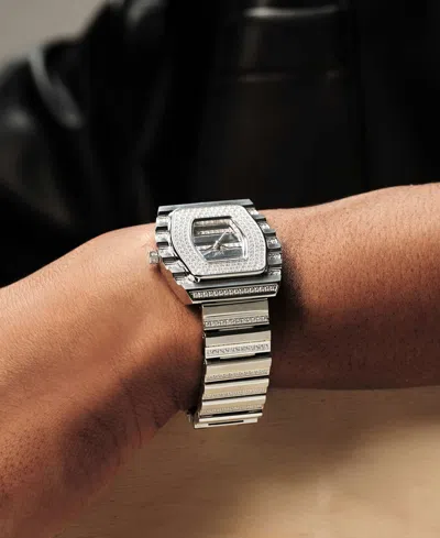 Jbw Women's Atlas Swiss Quartz Stainless Steel Watch, 34mm In Silver