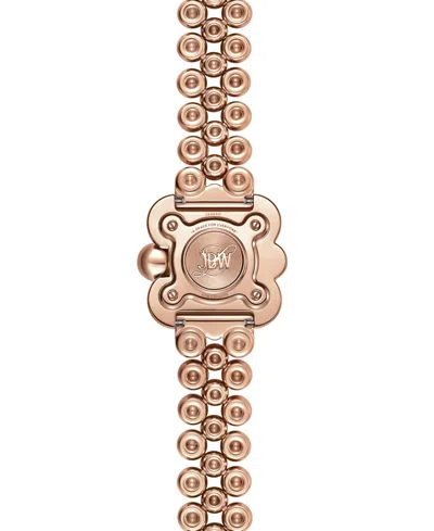 Jbw Women's Atmosphere Swiss Quartz 18k Rose Gold-plated Stainless Steel Watch, 30mm In Gold