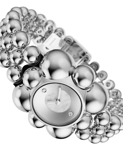 Jbw Women's Atmosphere Swiss Quartz Stainless Steel Watch, 30mm In Silver
