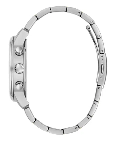 Guess Men's Two-tone Multi-function Watch, 44mm In Gold