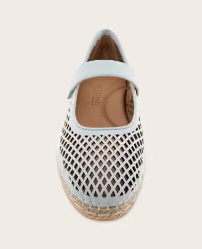 Gentle Souls Sienna Mary Jane Flat In Blue