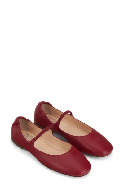 Agl Attilio Giusti Leombruni Agl Iris Mary Jane Flat In Red