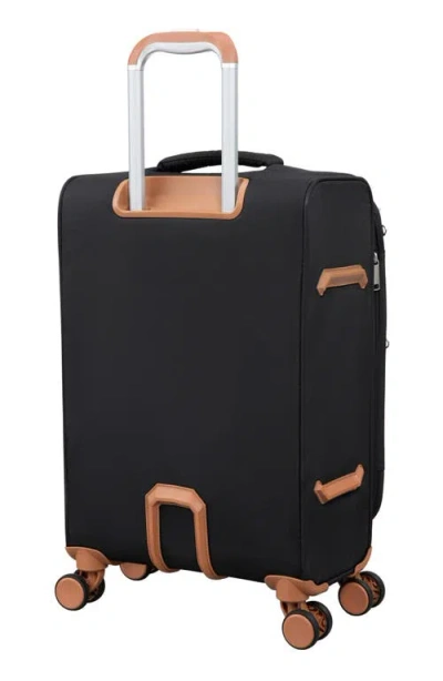 It Luggage Fusional 21-inch Softshell Suitcase In Black