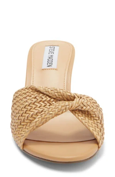 Steve Madden Russo Slide Sandal In Neutral