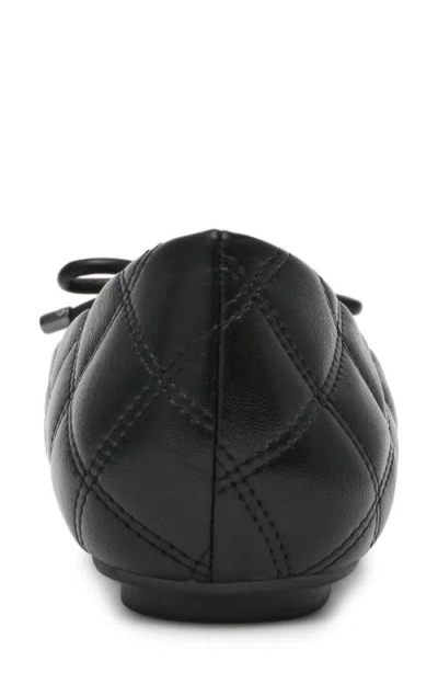 Anne Klein Leyton Cap Toe Ballet Flat In Black