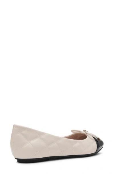 Anne Klein Leyton Cap Toe Ballet Flat In Multi