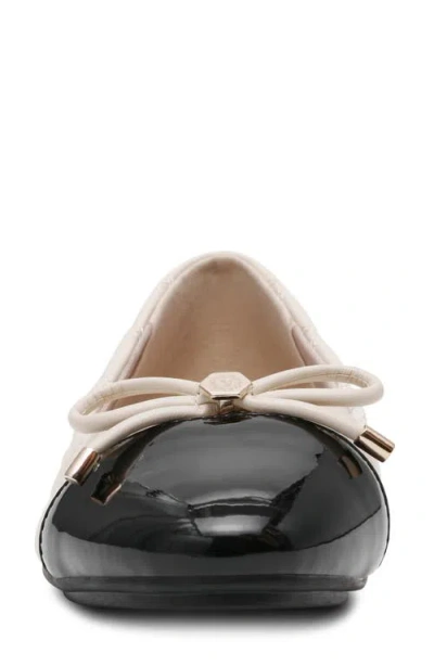 Anne Klein Leyton Cap Toe Ballet Flat In Multi