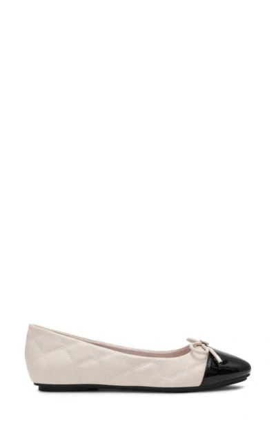 Anne Klein Leyton Cap Toe Ballet Flat In Multi