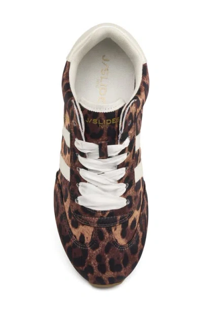 Jslides Pacific Low Top Sneaker In Animal Print