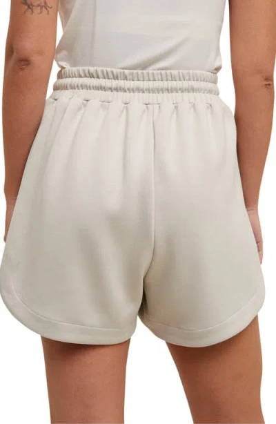 Wishlist Scuba Knit Shorts In Neutral