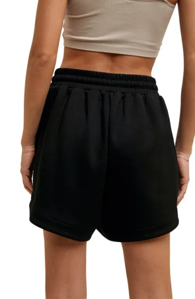 Wishlist Scuba Knit Shorts In Animal Print