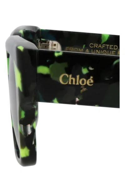 Chloé 54mm Square Sunglasses In Multi