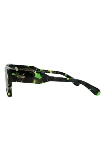 Chloé 54mm Square Sunglasses In Multi