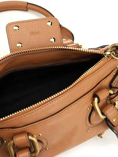 Chloé Womens Mustang Brown Paddington Small Leather Top-handle Bag In Brown