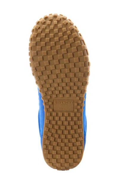 Givenchy Low Top Sneakers Round Toe Rubber Sole In Blue