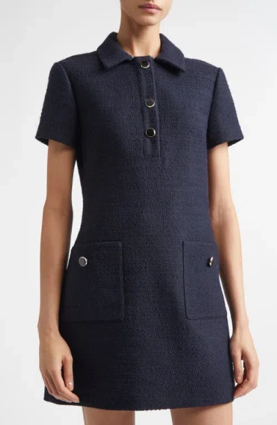 A.l.c . Marcie Bouclé Minidress In Black