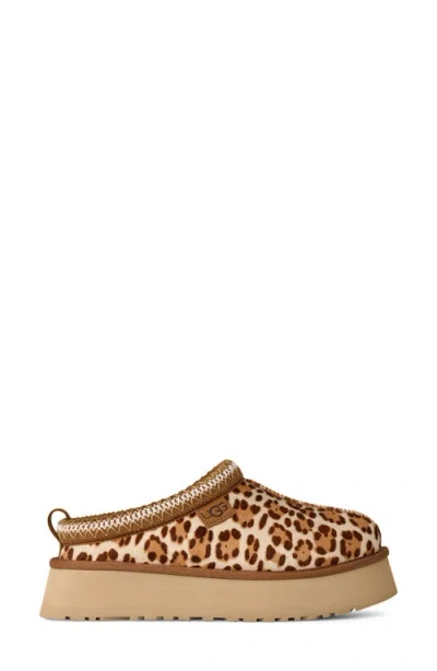 Ugg Tazz Plains Slippers Felicity Leopard Jasmine In Brown