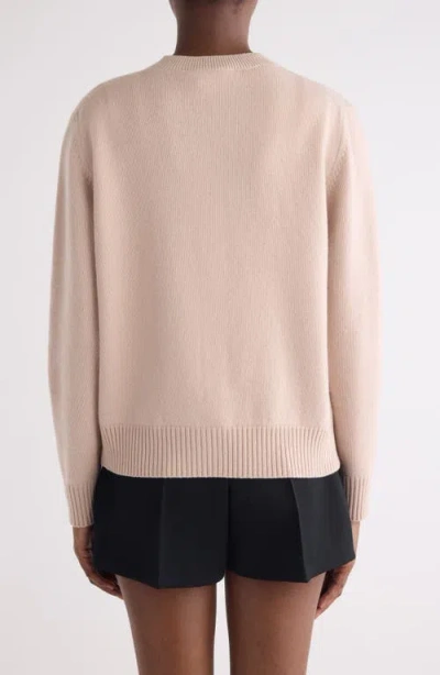 Givenchy Cropped Cardigan In Wool And Cashmere In Neutral