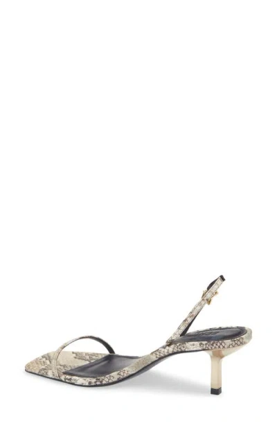 Schutz Judith Slingback Sandal In White