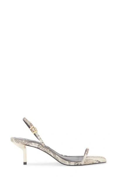 Schutz Judith Slingback Sandal In White