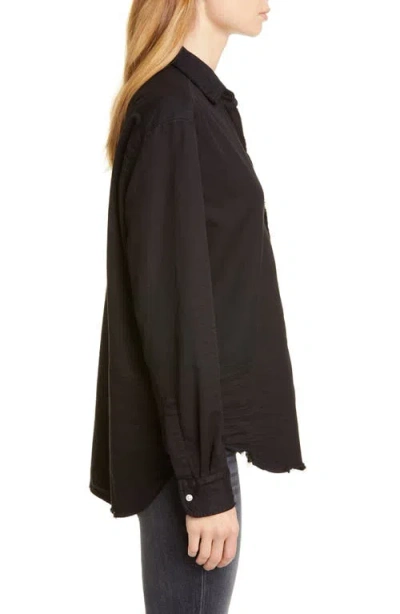 Frank & Eileen Eileen Relaxed Button-up Shirt In Brown