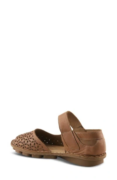 Spring Step Canoya Flat In Gray