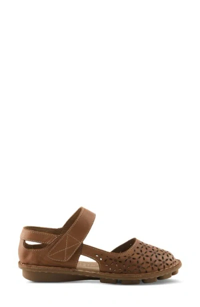 Spring Step Canoya Flat In Gray