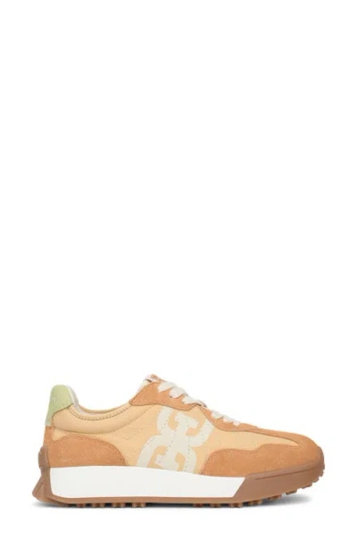 Sam Edelman Langley Retro Sneaker In Brown