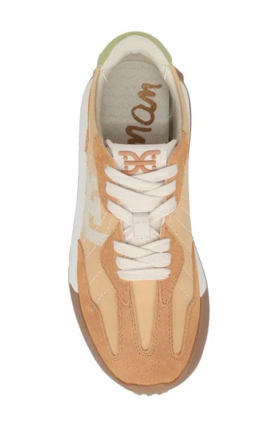 Sam Edelman Langley Retro Sneaker In Brown