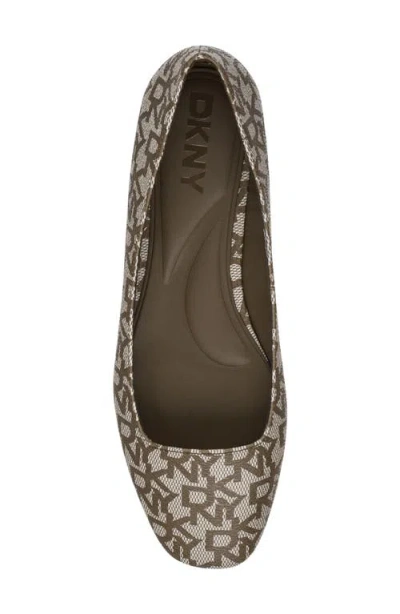 Dkny Darianne Ballet Flat In Brown