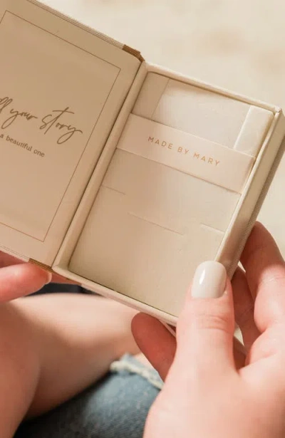 Made By Mary 14k Round Stacking Ring In Gold