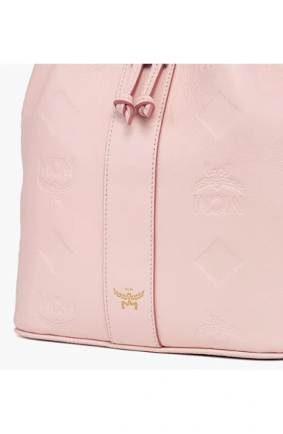 Mcm Medium Dessau Drawstring Bag In Blue