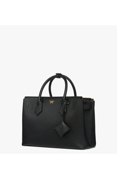 Mcm Milla Medium Leather Tote In Pattern