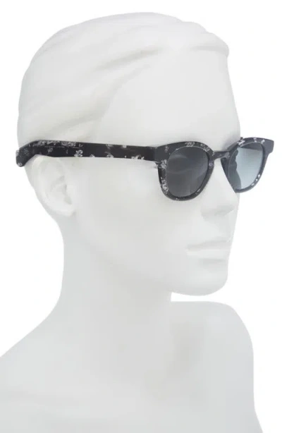Eyebobs Total Wit 45mm Round Polarized Sunglasses In Black