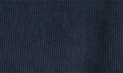 Hugo Boss Boss Roan Stretch Corduroy Button-up Shirt In Blue