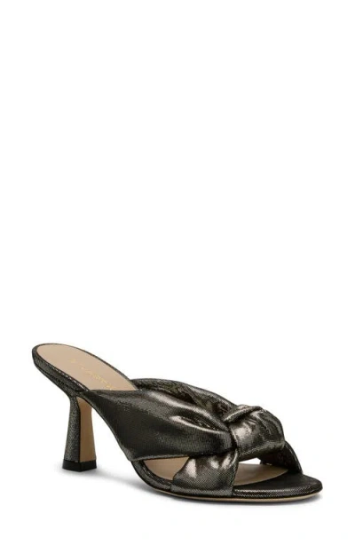 Stuart Weitzman Soplaya Slide 75 Sandal In Black