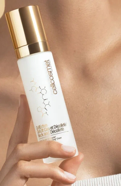 Cellcosmet Cellective Celllift Neck And Décolleté Cream In Transparent