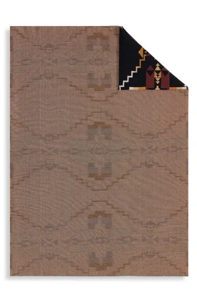 Pendleton Four Corners Throw Blanket In Black