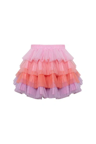 Mini Celebrities Ombre Tutu Skirt In Multi