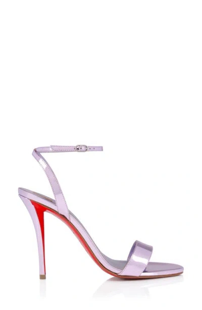 Christian Louboutin Miss Z Ankle Strap Sandal In Purple