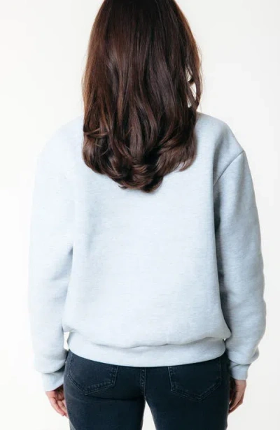 Colourful Rebel Uni Bold Logo Relaxed Zip Sweat In Gray