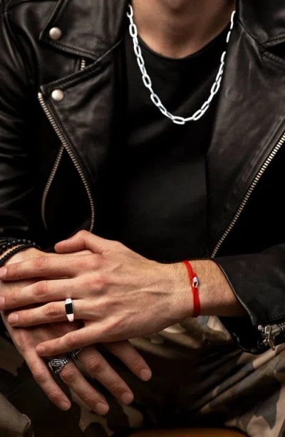 Nialaya Wrap-around Lock String Bracelet In Multi