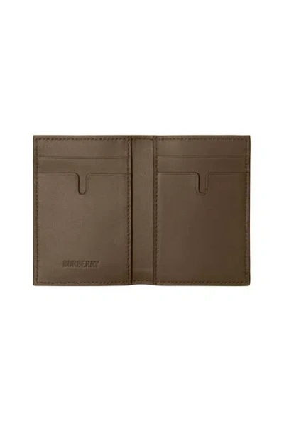 Burberry Check Folding Card Case In Multi