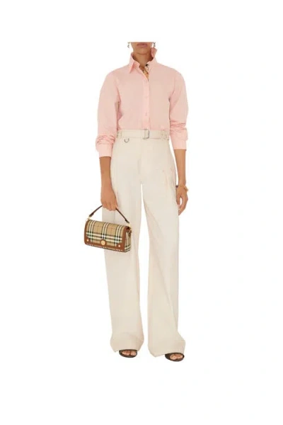 Burberry Top Handle Note Bag In Multi