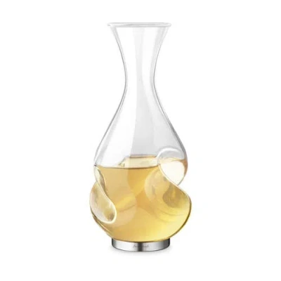 Final Touch L'grand Conundrum Aerator Decanter Set In Transparent