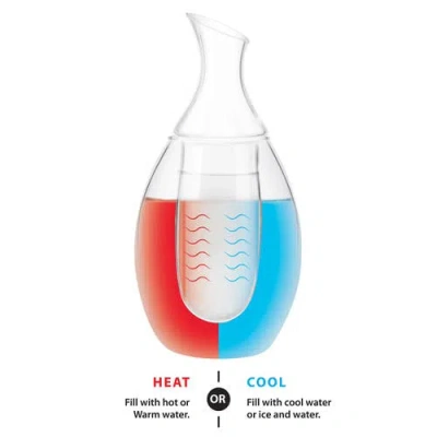 Final Touch Sake Decanter Set In White