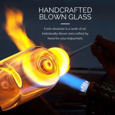 Final Touch Agave Tequila Decanter In Transparent