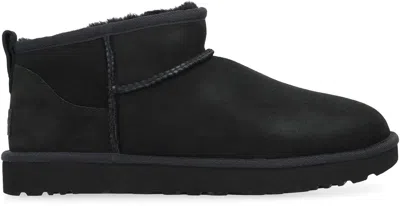 Ugg Low-cut Slip-on Boots With Twinface Lining And Textured Sole In Multi