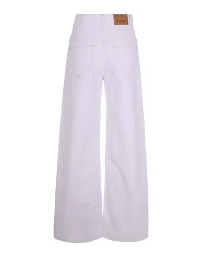 Isabel Marant Jeans Lemony White In White