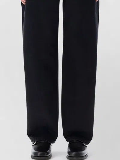 Isabel Marant Jorjey Trousers Five Pocket Design In Black